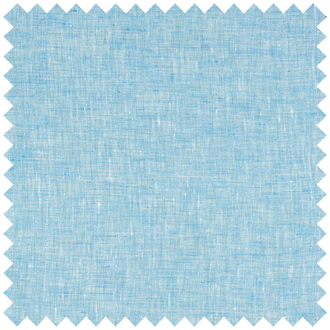 Azzure blue linen with Aloe