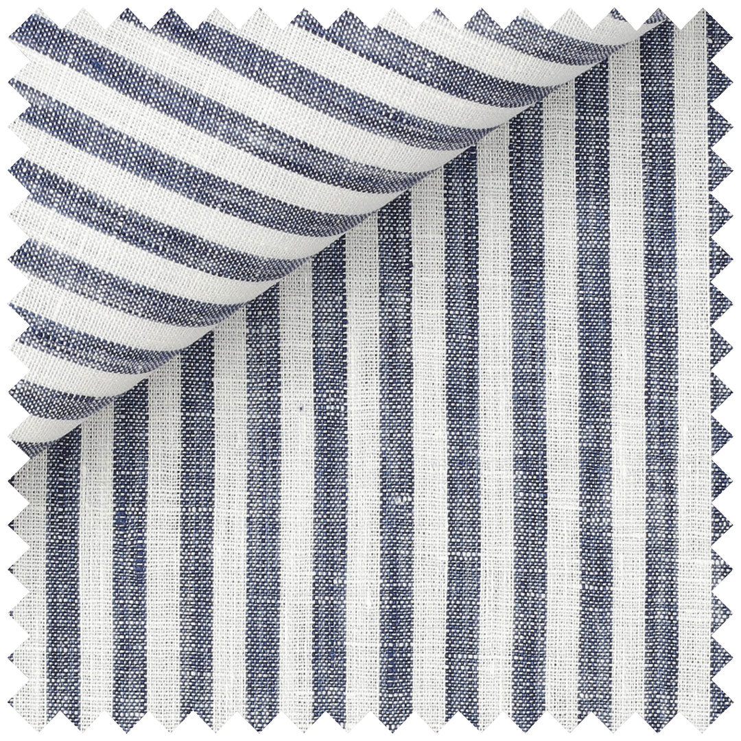Bengal Stripe in Navy - Image 2