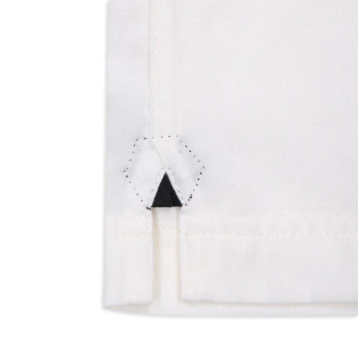 Cotton and Cashmere Ladies Pyjamas in Cream - Image 4