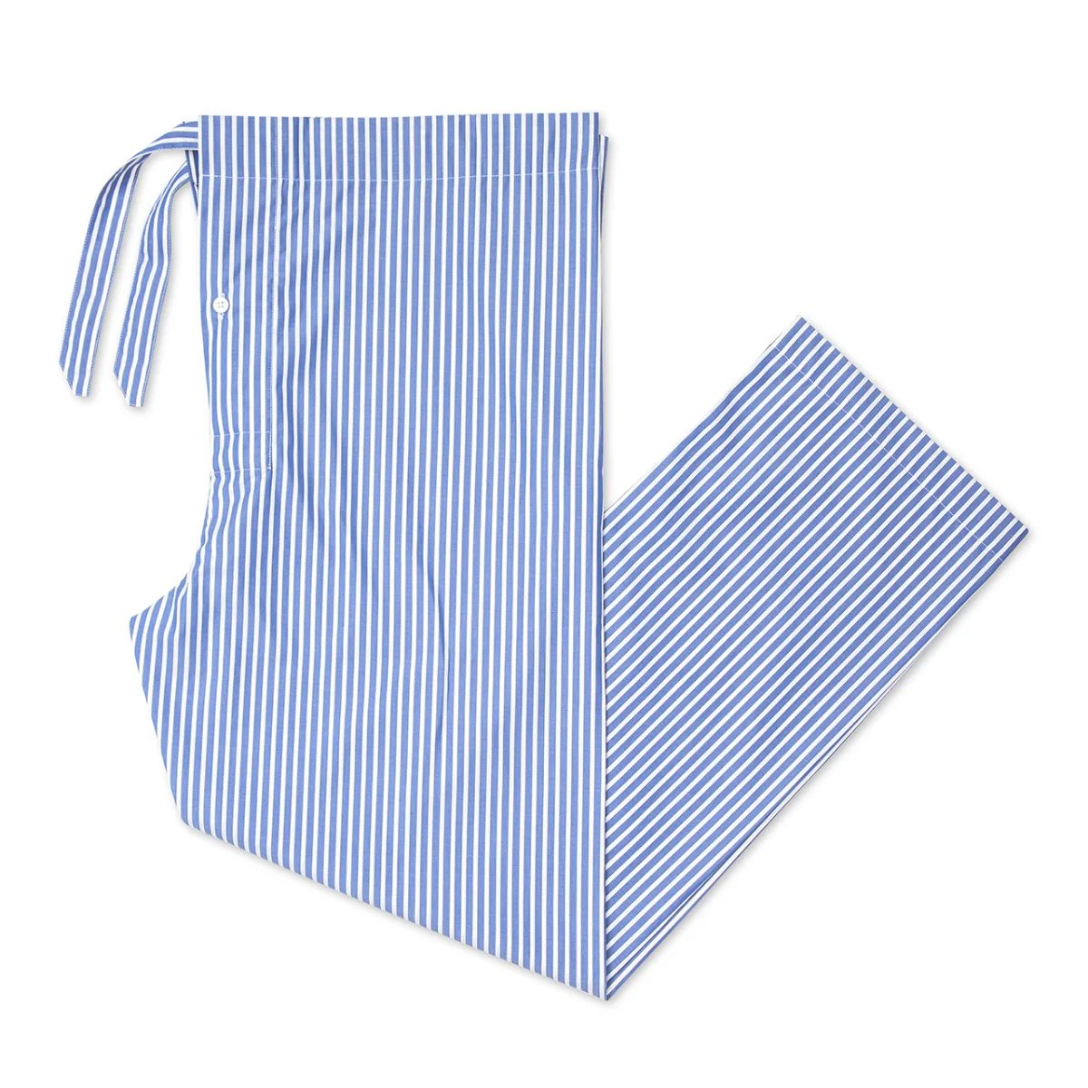 Exclusive Budd Stripe Pyjamas in Edwardian Blue - Image 3