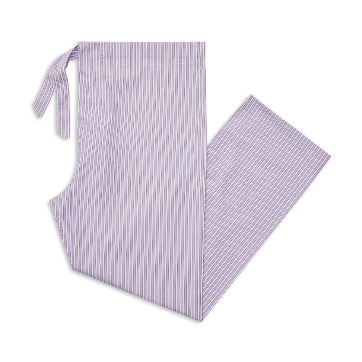 Exclusive Budd Stripe Pyjamas in Lilac - Image 3