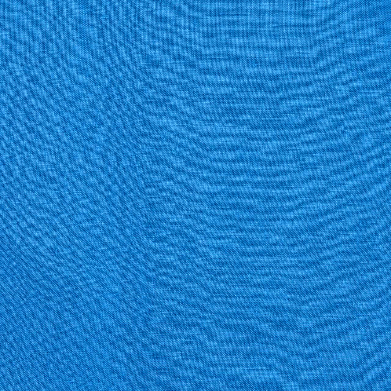 Exclusive Plain Linen Nightshirt in Cobalt - Image 3