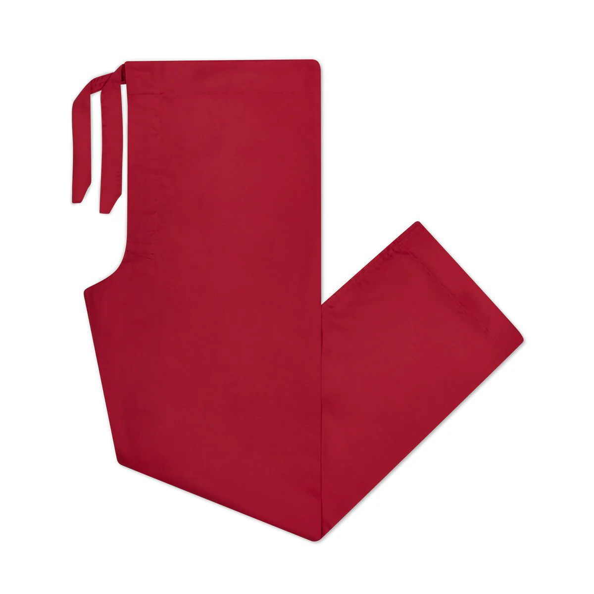 Men's Fine Twill Cotton Pyjamas in Cardinal Red - Image 4