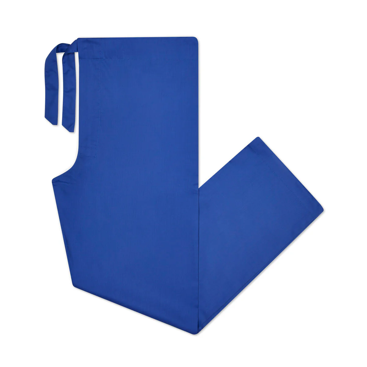 Men's Fine Twill Cotton Pyjamas in Royal Blue - Image 4