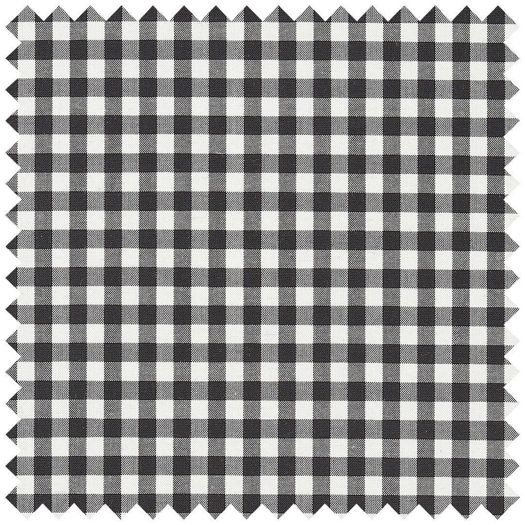 Gingham Check in Black