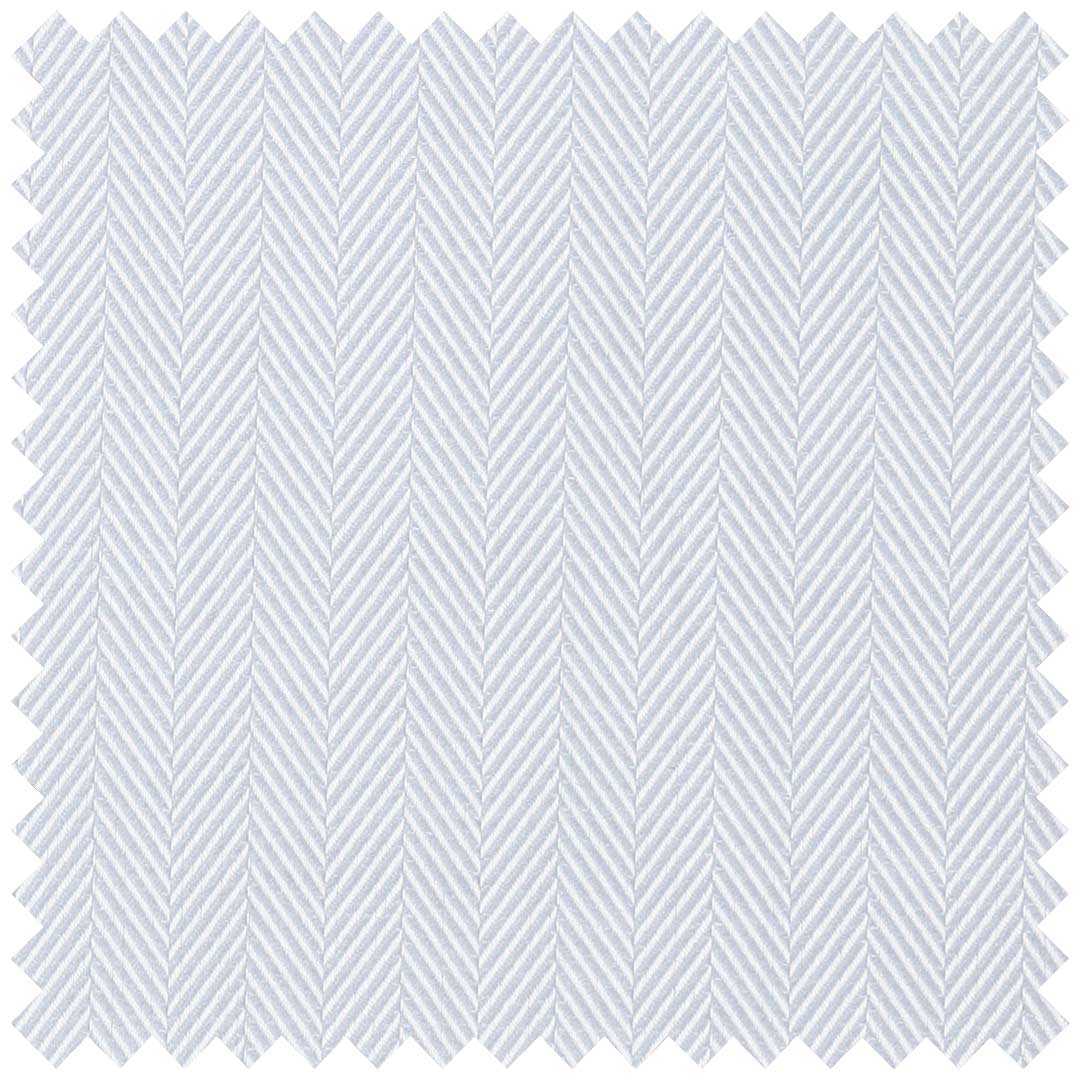 Grey Herringbone Cotton Twill
