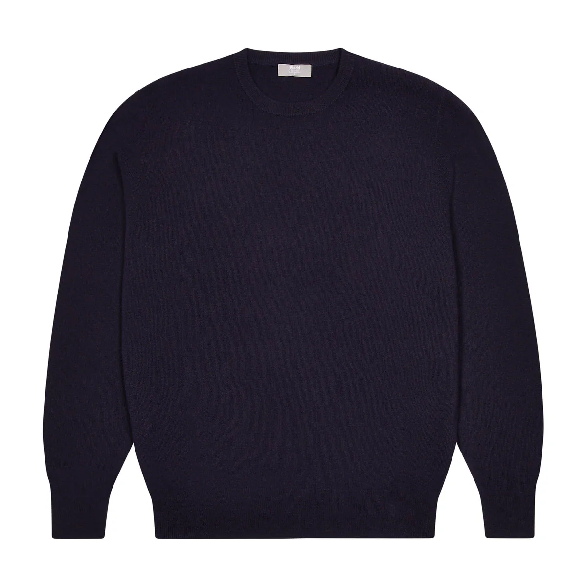 Harley Geelong Wool Crew Neck Jumper in Navy