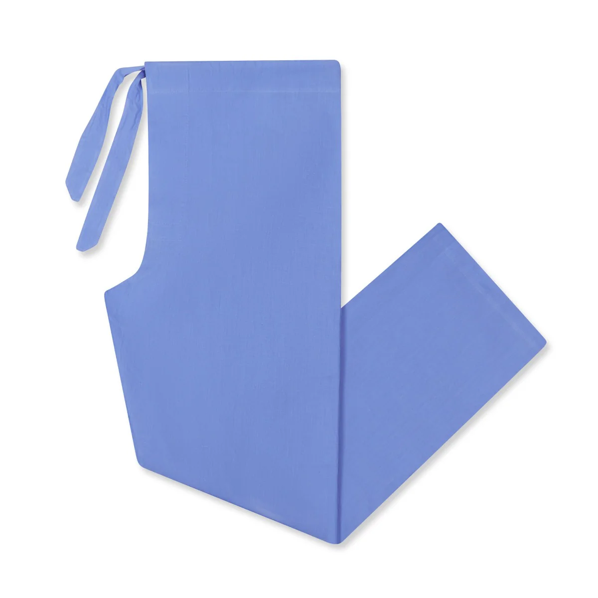 Plain Linen Pyjamas in Blue Lagoon - Image 2