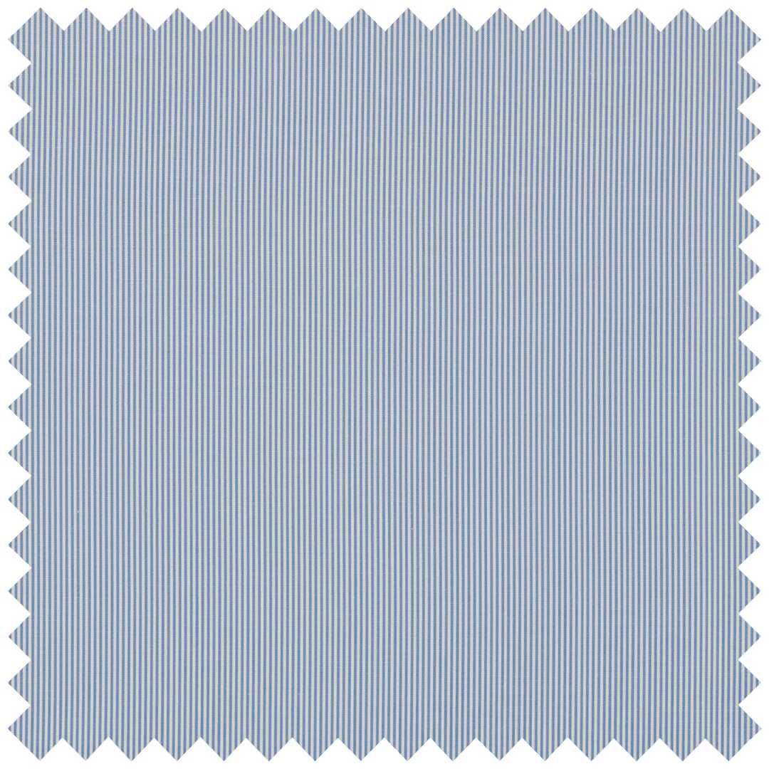 Loro Piana Royal Blue Hairline Stripe
