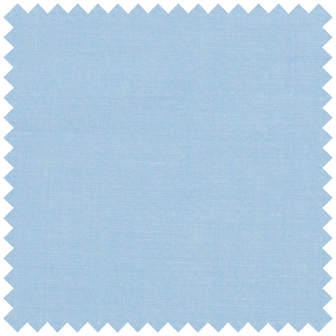 Loro Piana Sky Blue Cotton Poplin - Image 2
