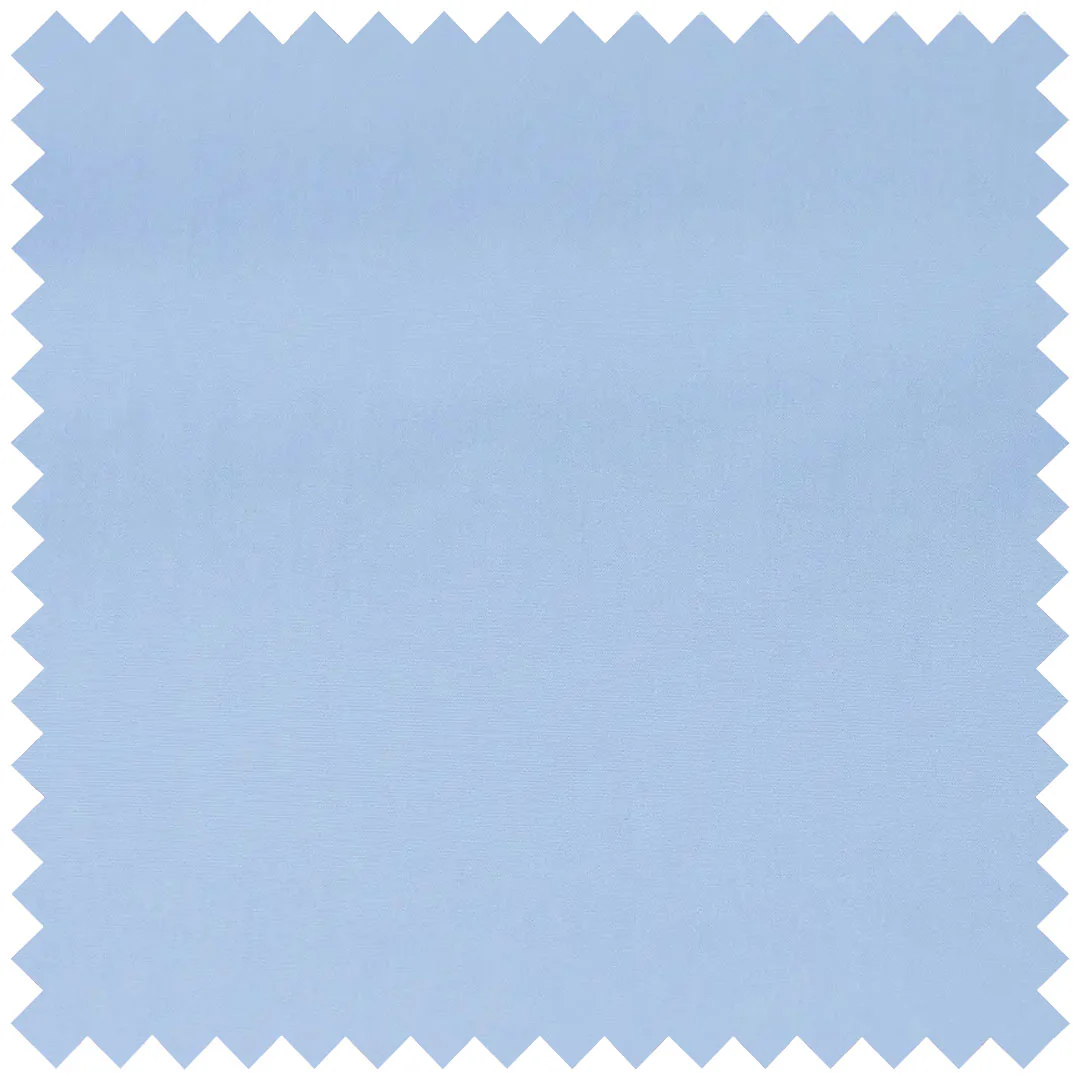 Mid blue plain Supraluxe cotton