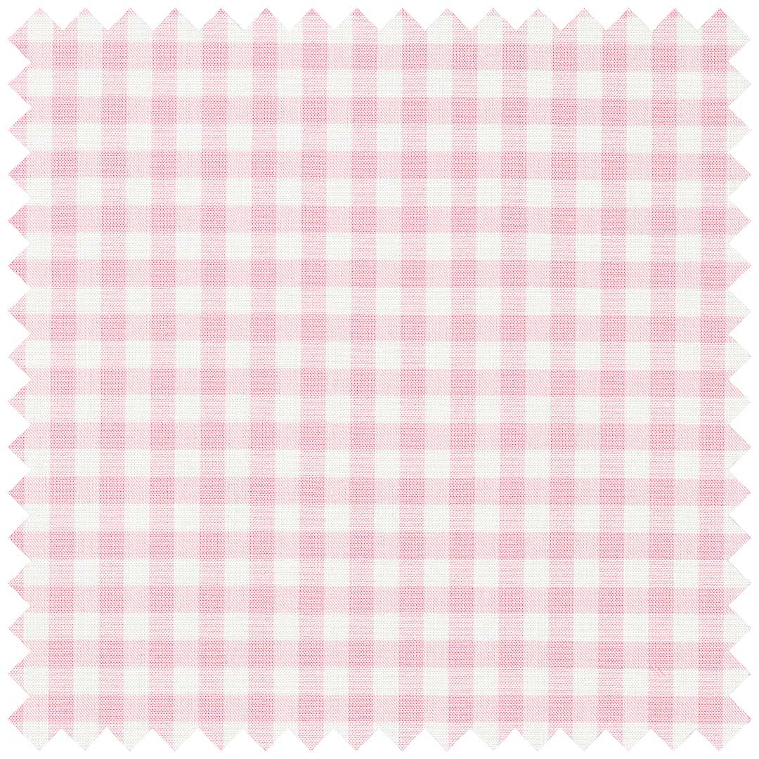 Pink Mercerised Zephir Check
