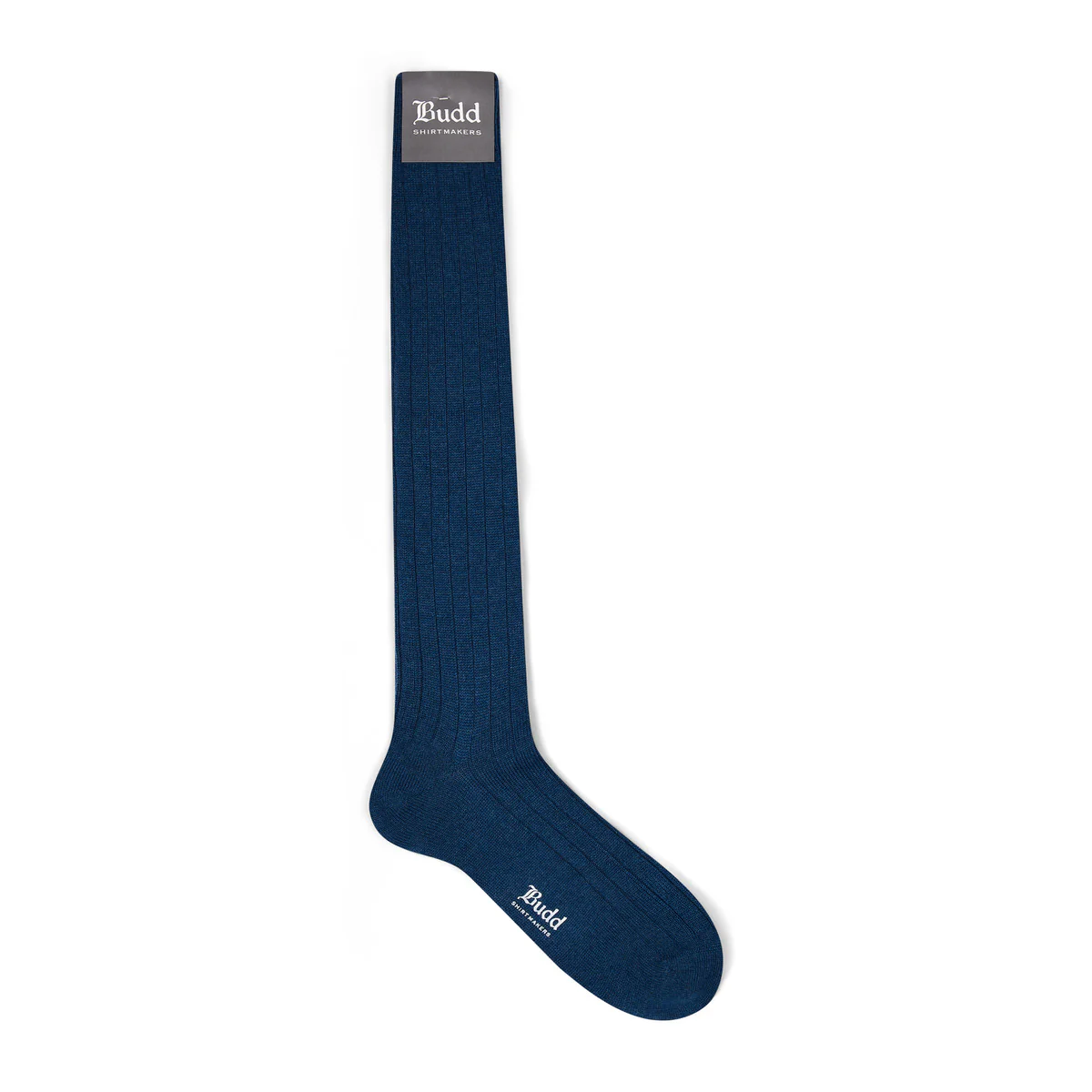Cashmere Long Socks in Blue