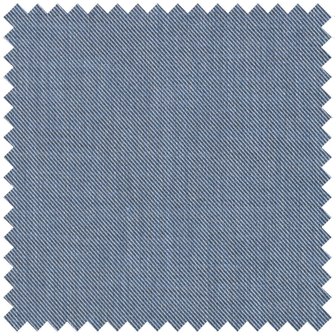 Plain Cotton Cashmere in Denim