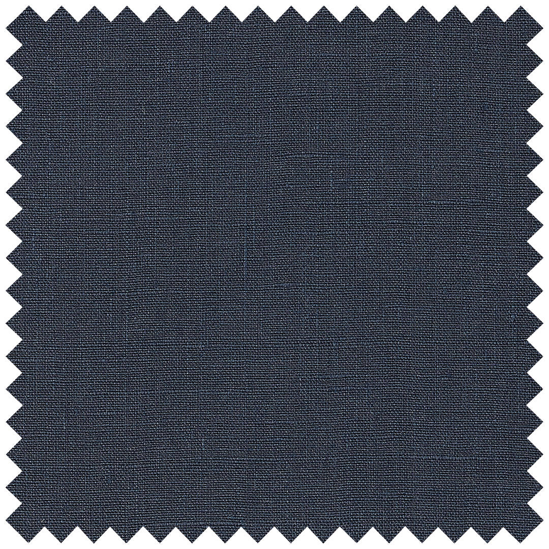 Plain Linen in Navy Blue