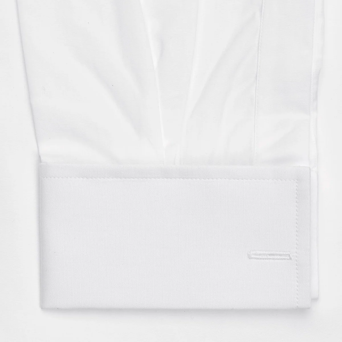 Plain Sea Island Shirt in White - Image 5