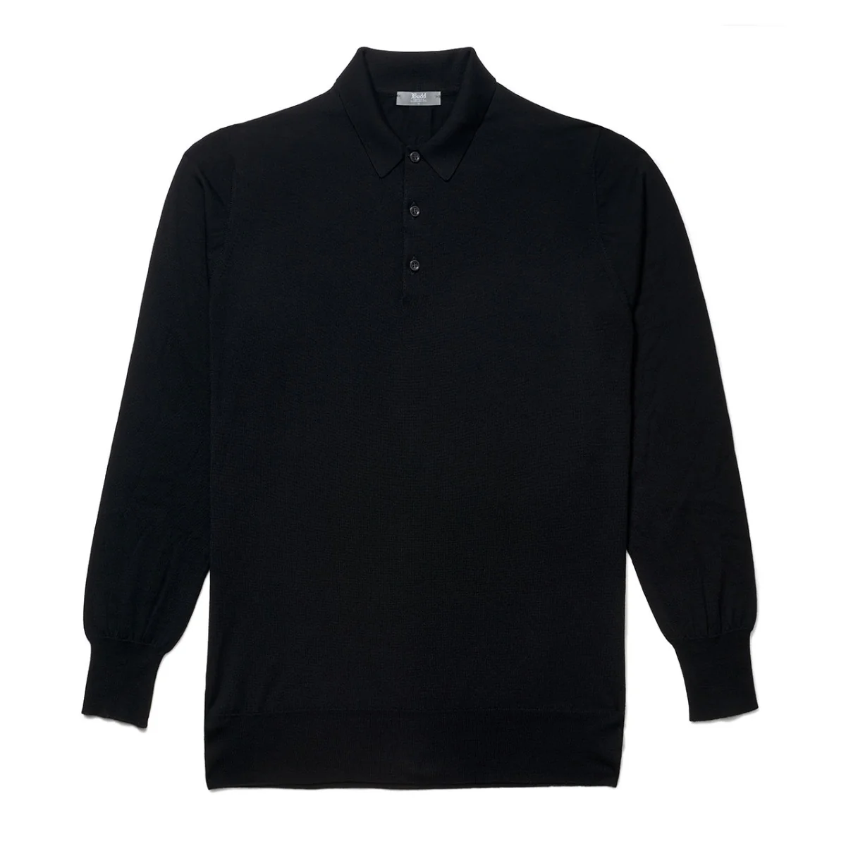 Merino Wool Sports Shirt in Dark Navy