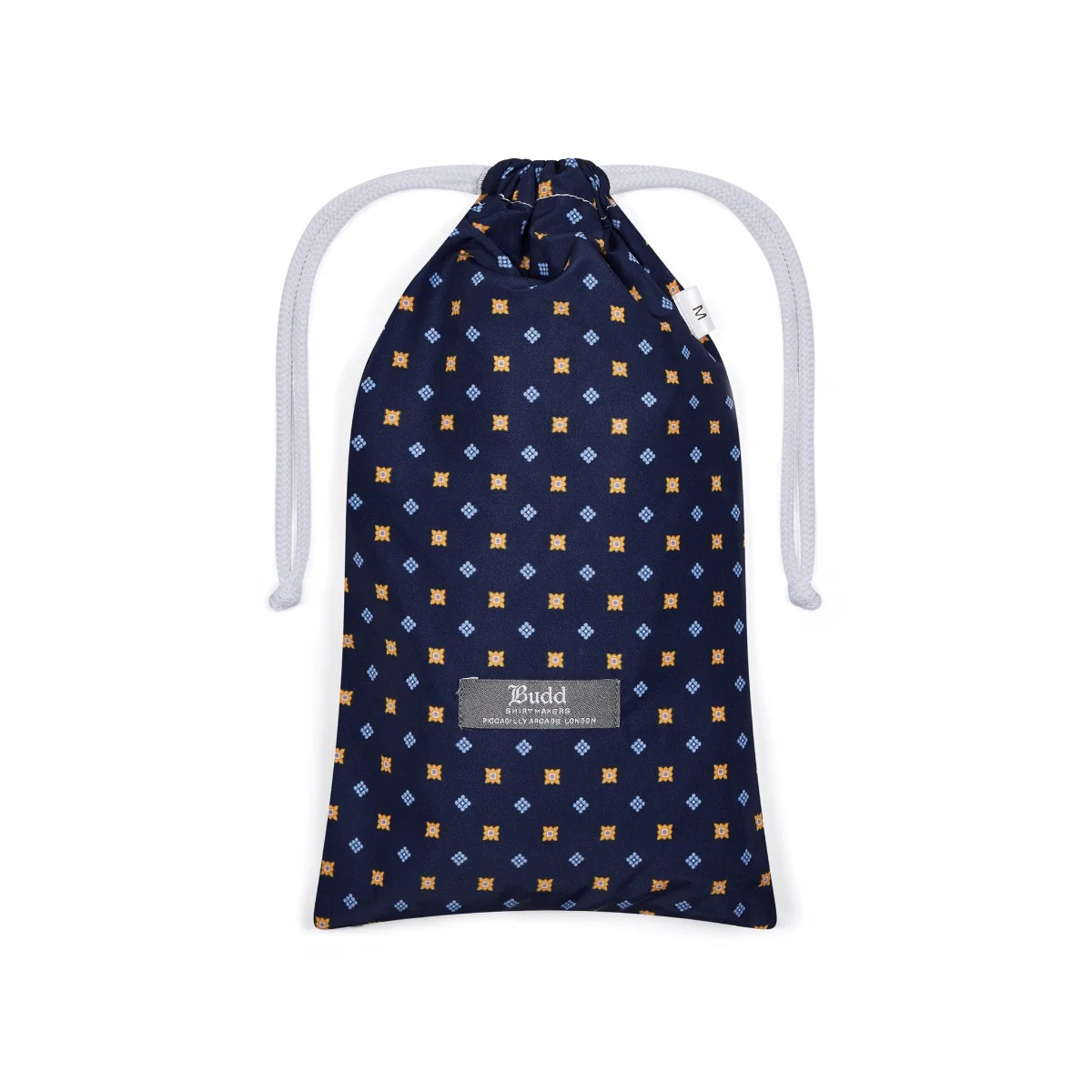 Swim Shorts in Navy Small Floral Motif Print - Image 3