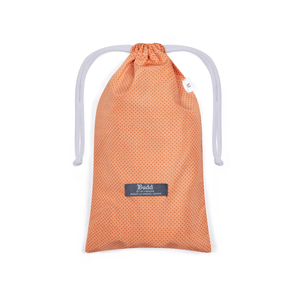 Swim Shorts in Orange Honeycomb Print - Image 3