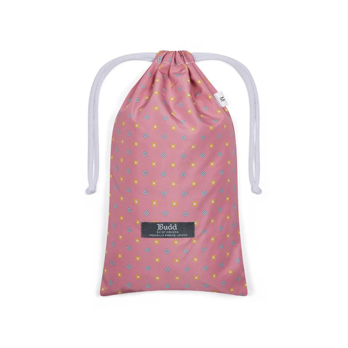 Swim Shorts in Pink Small Floral Motif Print - Image 3