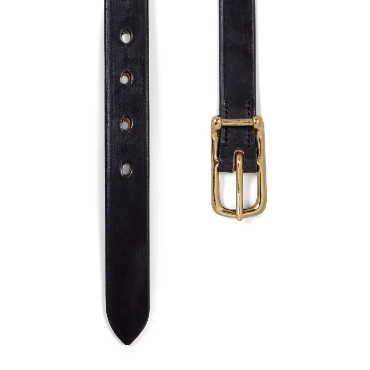 Wigmore Bridle Leather Belt in Black - Image 2