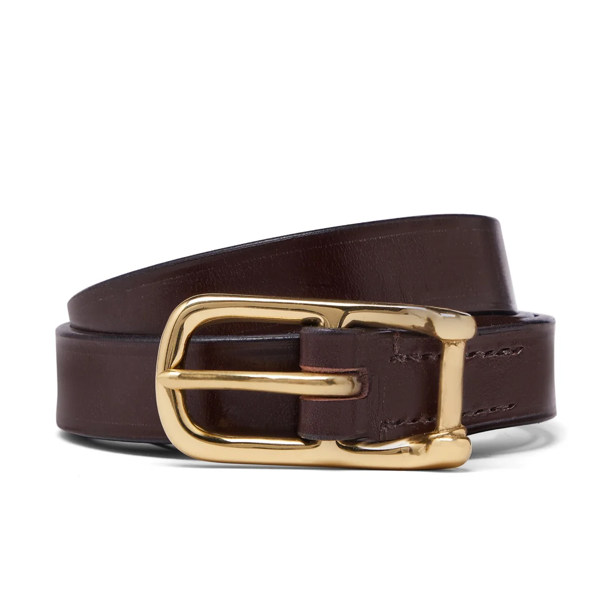 Wigmore Bridle Leather Belt in Brown