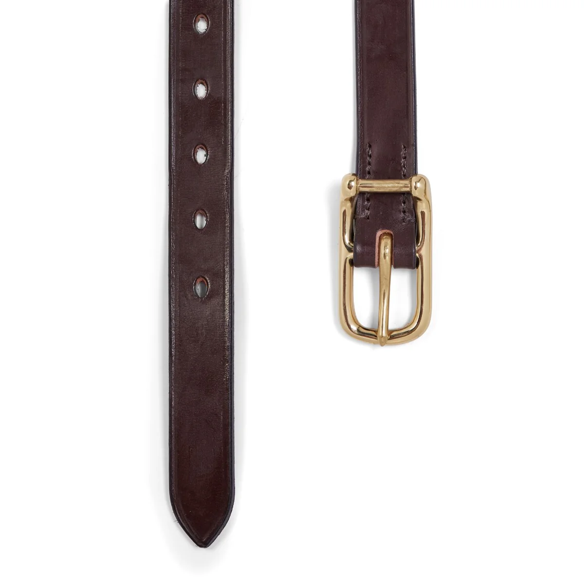 Wigmore Bridle Leather Belt in Brown - Image 2
