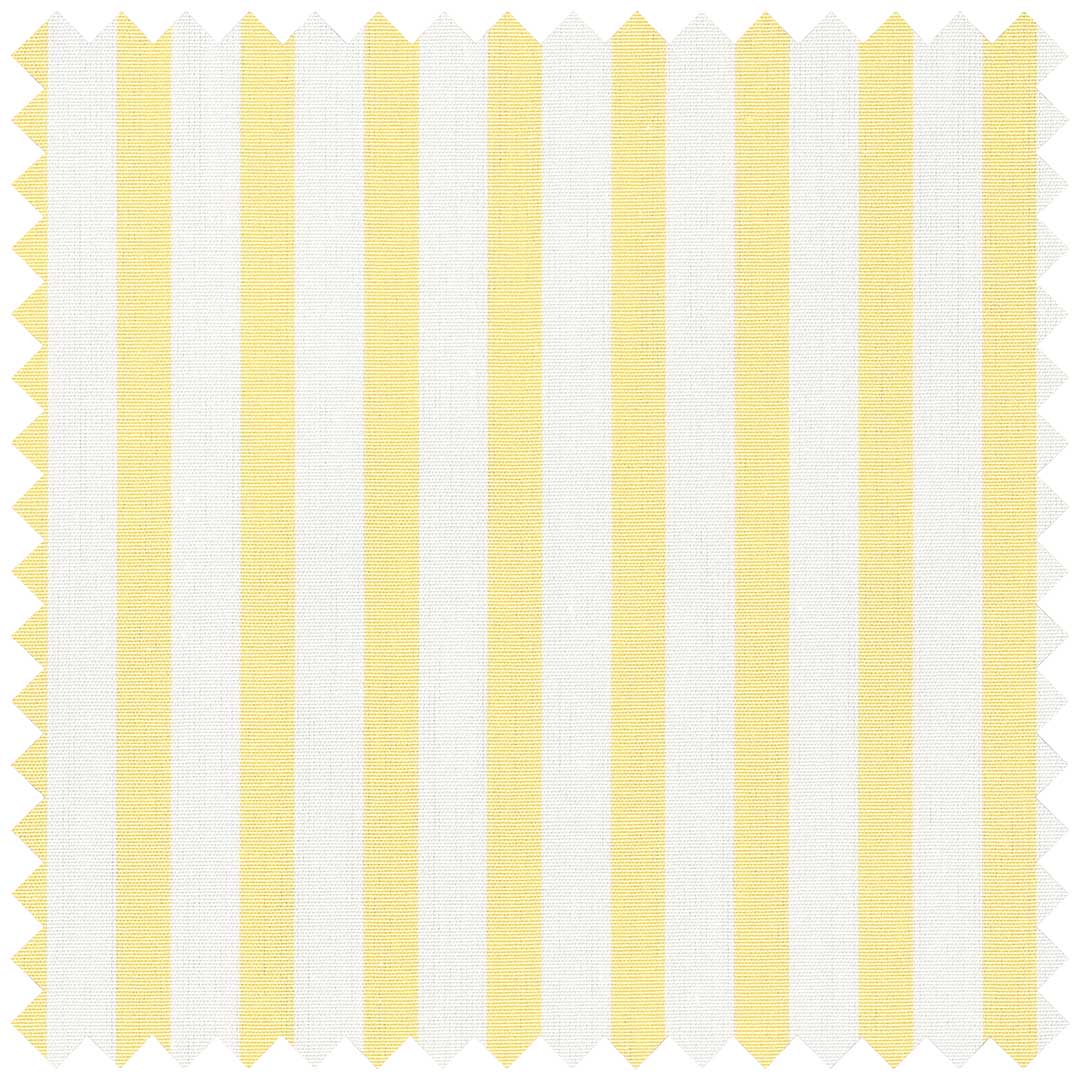 Yellow Poplin Butcher Stripe